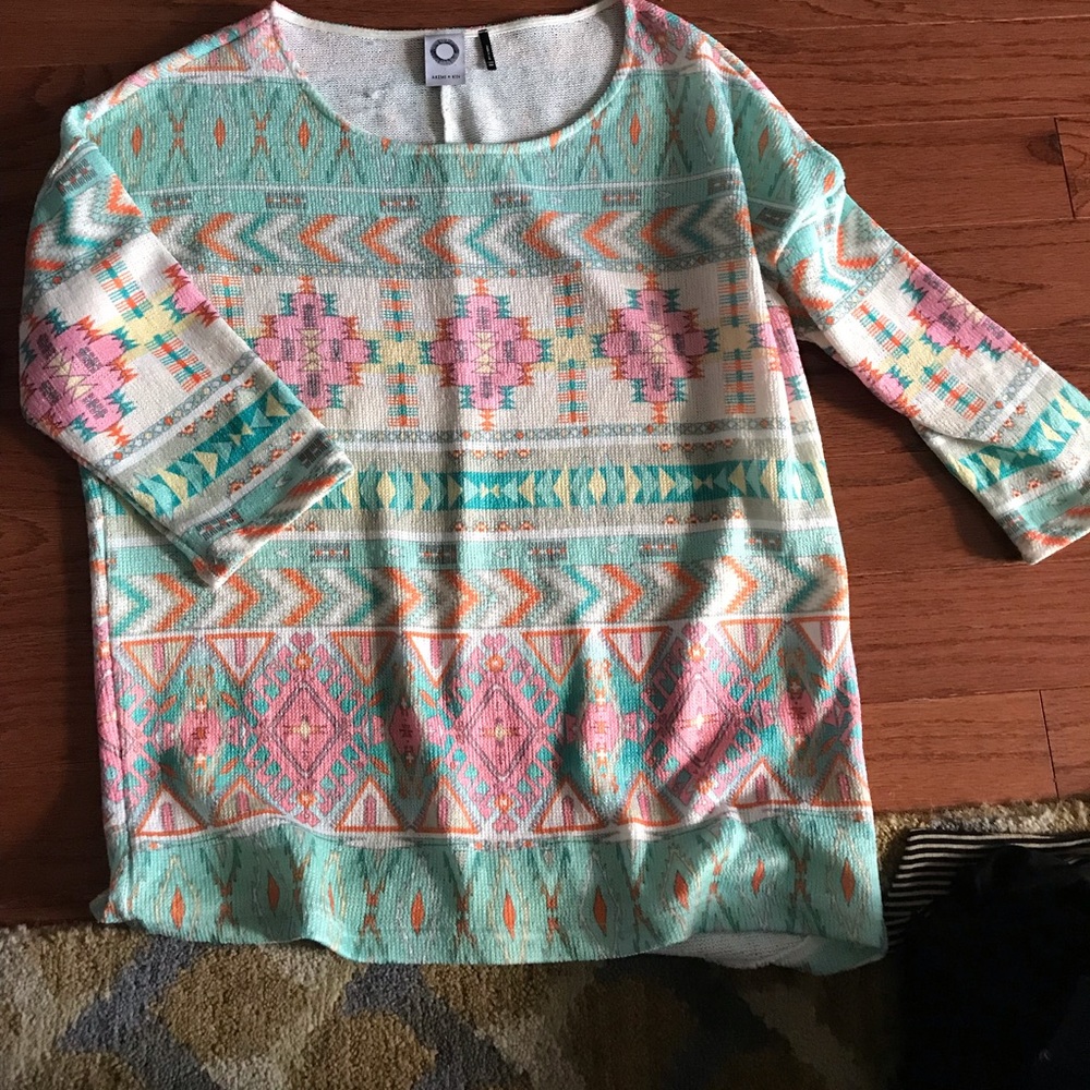 Patterned sweater from antro